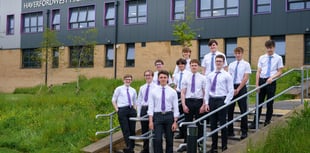 Haverfordwest High’s ‘Tenors with change’ heading to National Festival