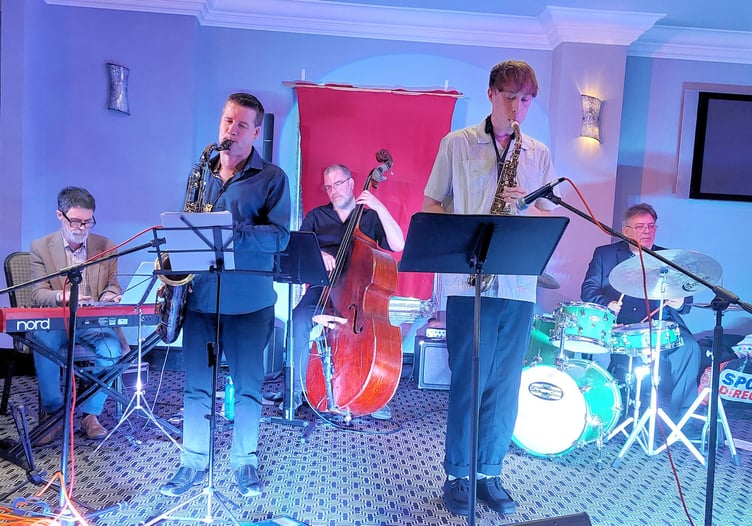 Clark Tracey Quintet played the Plas Hotel Narberth on June 20.