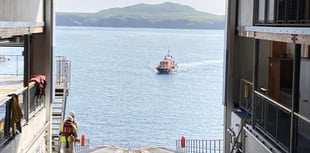 'Struggling' jetski user saved after being spotted by local boat