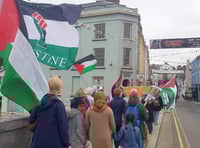 'March for Gaza' takes place in Pembrokeshire