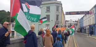 'March for Gaza' takes place in Pembrokeshire