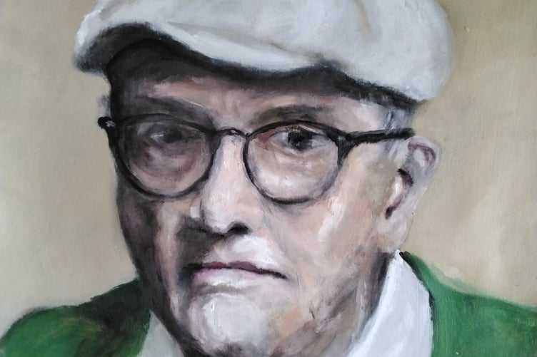 Example of artwork in the exhibition