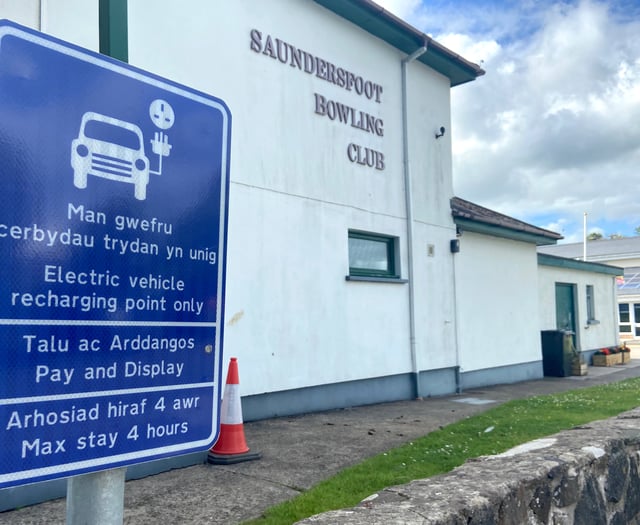 Are EV charging points adding to Saundersfoot's parking problems?