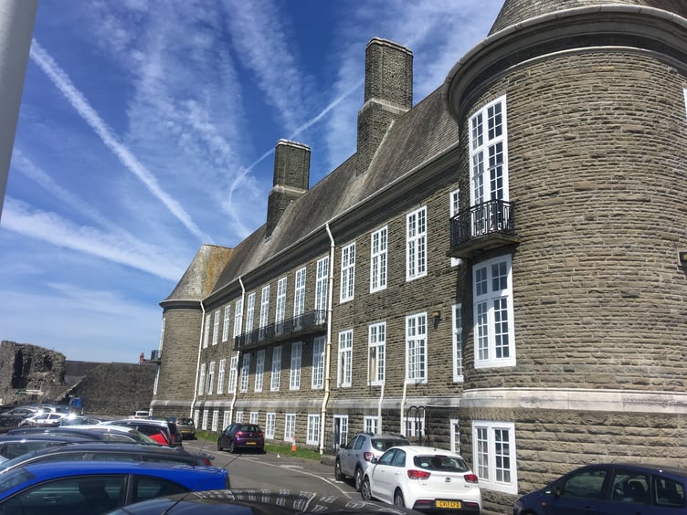 County Hall, Carmarthen (picture by Richard Youle)