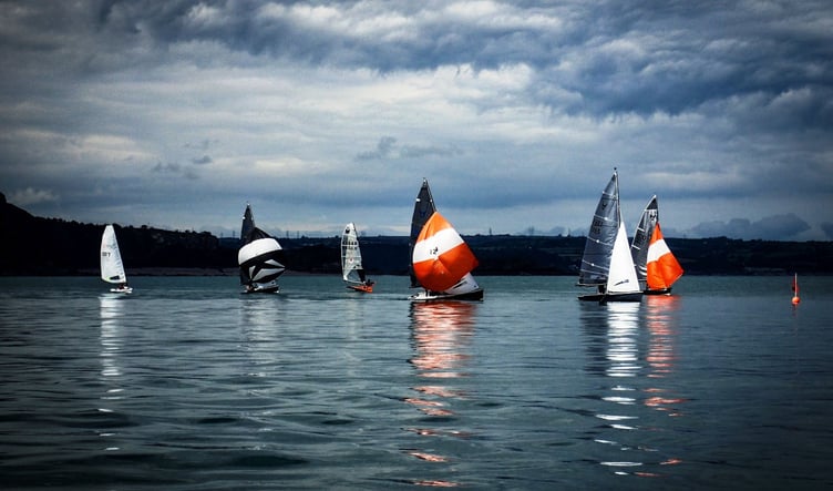 Six boats competed for the Joe Wright Cup