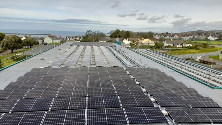 Fishguard leisure centre solar