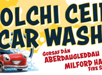 Charity car wash at Milford Haven Fire Station