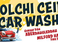 Charity car wash at Milford Haven Fire Station