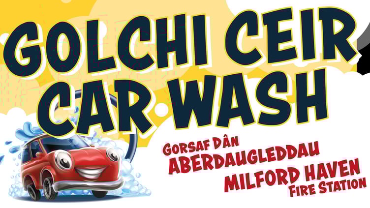 Milford Haven Fire Station Car Wash poster