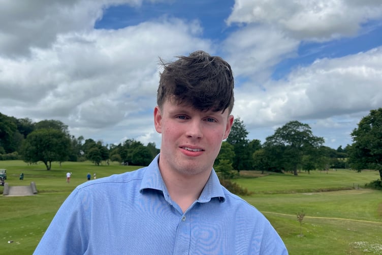 Tom Williams, of St Davids, Trainee Accountant with Ashmole & Co, Haverfordwest