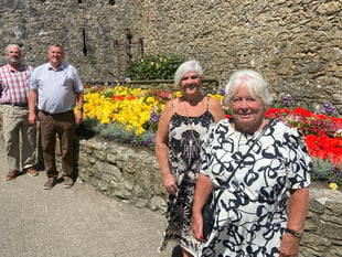 WATCH: Sparkling seaside sunshine for Tenby in Bloom judging