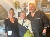 Well known Welsh duo drop in on Kilgetty's Rib & Oyster