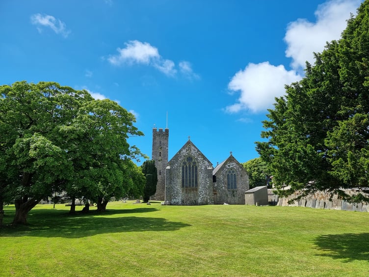 Monkton Priory Church, Pembroke