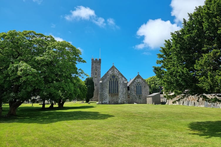 Monkton Priory Church, Pembroke