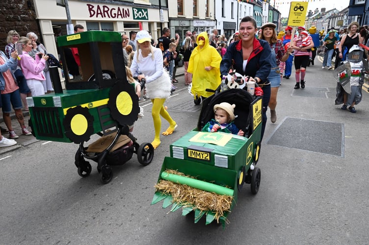 Narberth carnival tractors