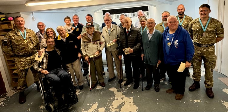 The event was also attended by Veterans from across West Wales and the presence of uniformed Soldiers from 14 Signals Regiment, Brawdy was greatly enjoyed.