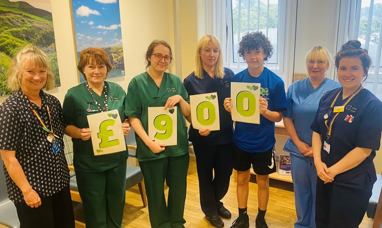 Pictured (L-R): Annie Ritchie, Wendy, Jo, Liliana Guta, Rowan Nickerson, Louise MacDonald and Amy Rees-Thomas