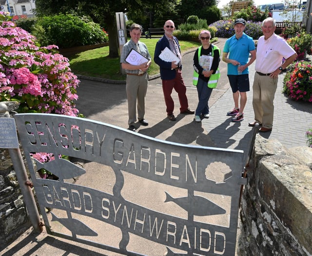 Britain in Bloom judges enjoy a 'wonderful' walkabout of Saundersfoot