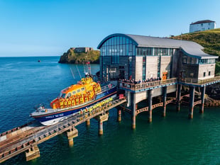 Busy start to Easter holidays for Tenby RNLI's lifeboat crew