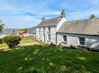 Coastal character property for sale has "superb" sea views