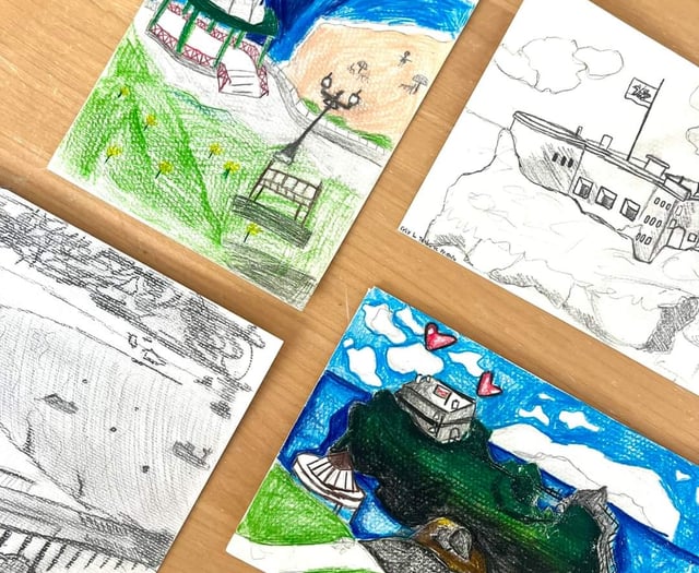 Tenby pupils handed the chance to showcase their artwork at De Valence