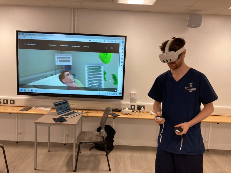 SUSIM technologist Miles Waddington