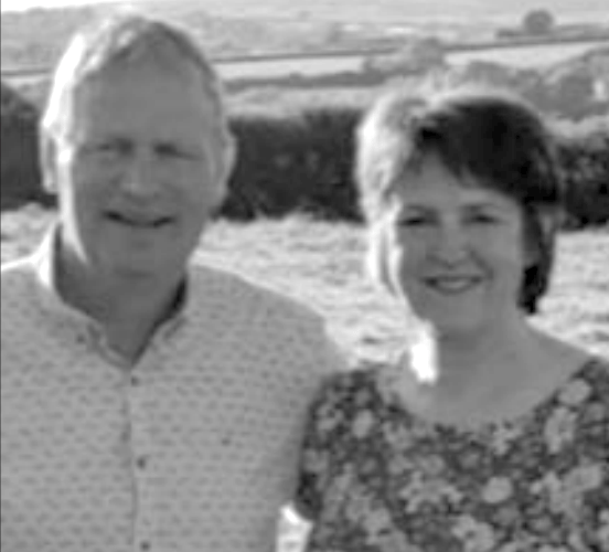 Clunderwen Show presidents Julian and Sonia Robinson
