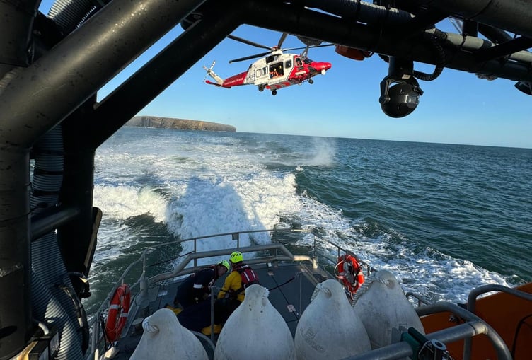 Tenby RNLI shout
