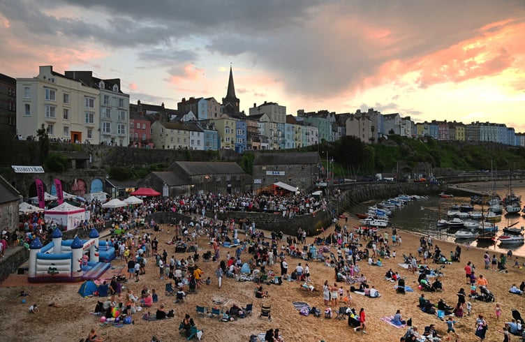 Tenby’s first Summer Spectacular of the season on Sunday, August 11 helped to raise thousands of pounds for charitable and worthy causes, and featured entertainment, live bands, food and drink. Tenby Round Table will be hosting the next Summer Spectacular on the Bank Holiday weekend of Sunday, August 25. Photo: Gareth Davies Photography