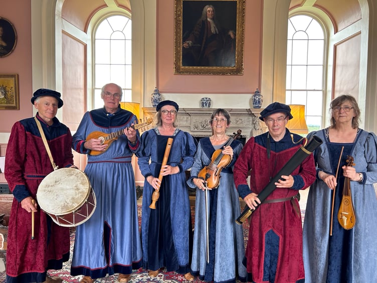 La Volta on a previous visit to Picton Castle