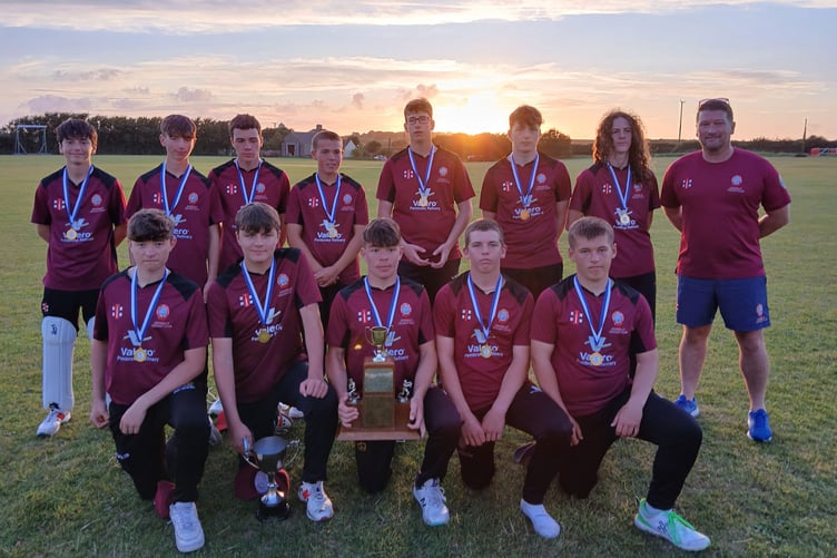 Under 15s cup winners Cresselly