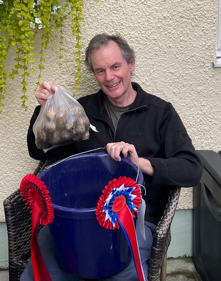 Laurence Mathias Champion, the St Florence Great Potato Challenge