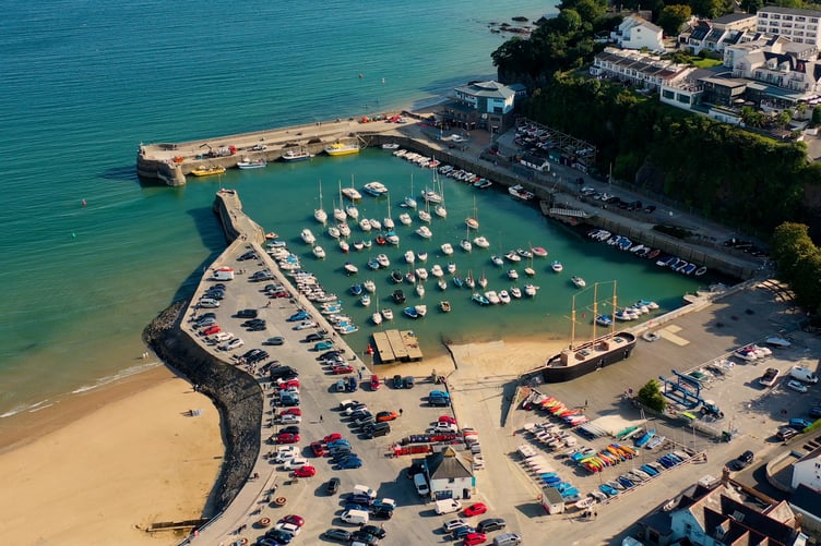 National Events Deck at Saundersfoot Harbour
