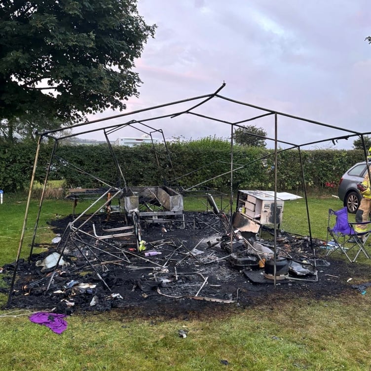 In recent weeks MAWWFRS has attended a number of incidents involving tent or caravan fires.
