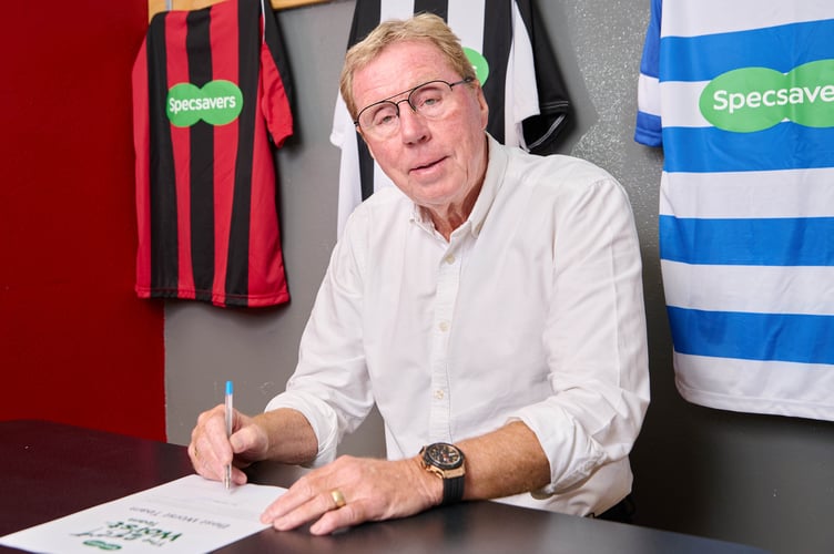 EDITORIAL USE ONLY 
Specsavers Worst Team Harry Redknapp. Picture date: Thursday August 22, 2024. PA Photo. Photo Credit should read: Ed Hill/PA Media Assignments