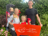 Tavernspite schoolboy walks 100 miles in six weeks