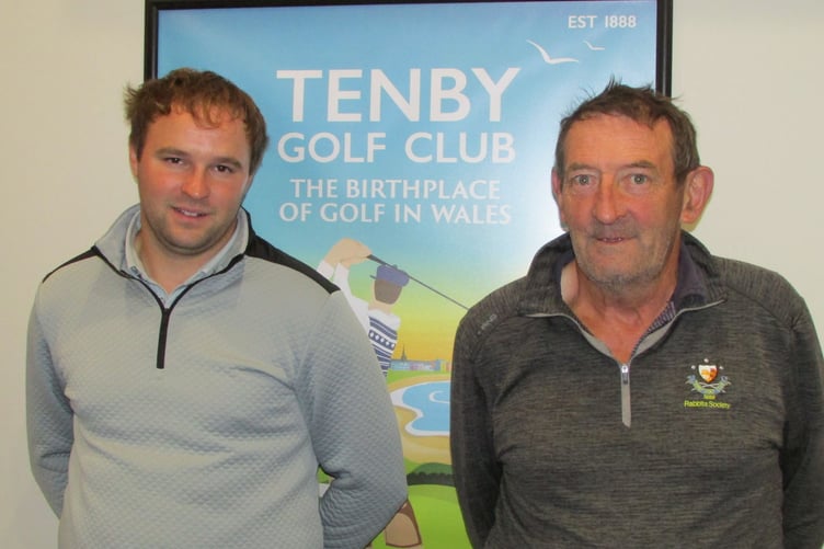 Tipton Cup winners Steve and Grant Watkins