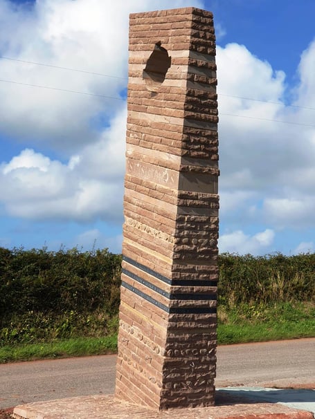 The St Ishmaels War Memorial by Howard Bowcott