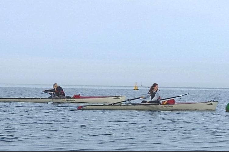 Saundersfoot rowing