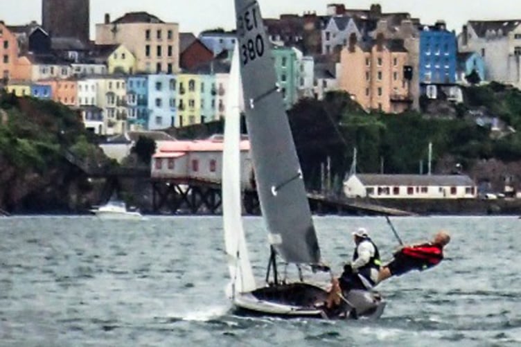 The evening race at Tenby