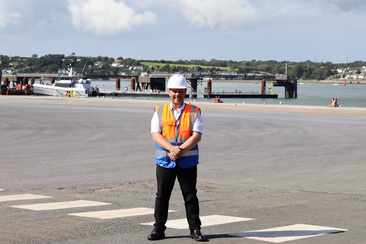 David Stubbins, the Port of Milford Haven’s new Marine Support Officer will be based at Pembroke Port.