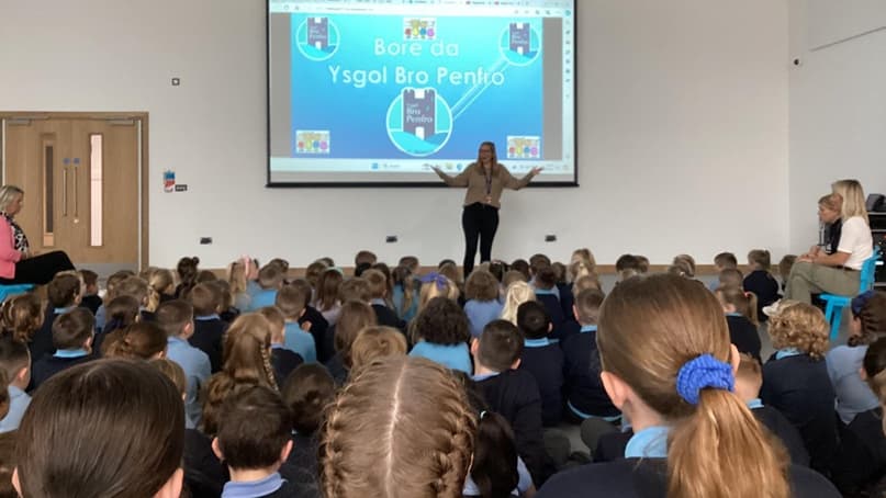 New Welsh medium primary school for Pembrokeshire opens its doors to ...