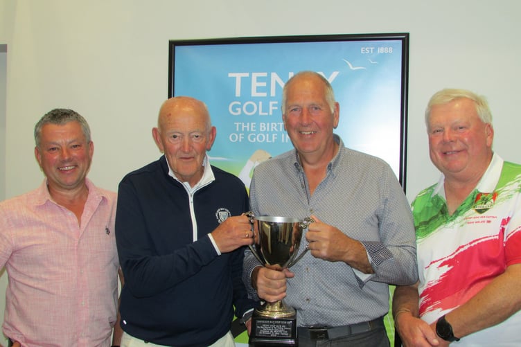 From left to right, Paul Northam, Dave Sparks, Mick Seal and Steve Bond