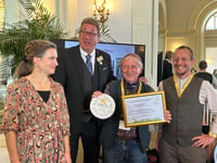 Tenby and Saundersfoot fly the floral flag for Pembrokeshire