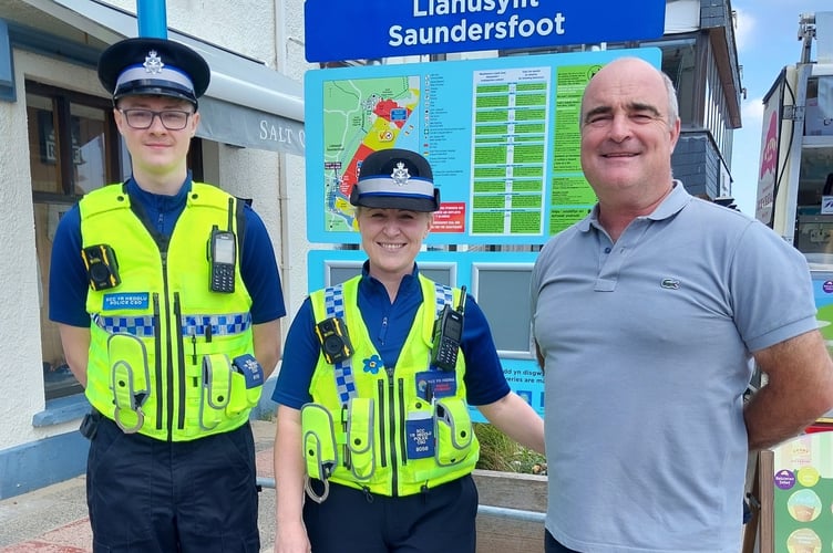 Saundersfoot PCSOs