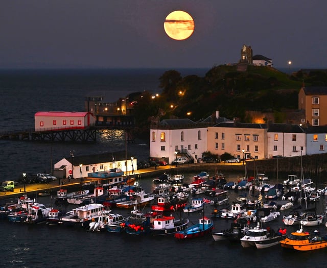Repair works set to begin on Tenby harbour pier after damage