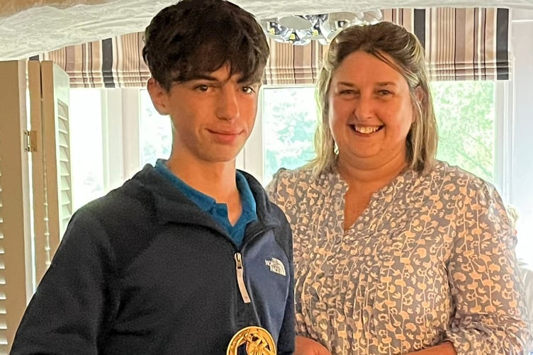 Josh Richards, boys runner up