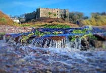 Manorbier Castle area designated site of special mythological interest