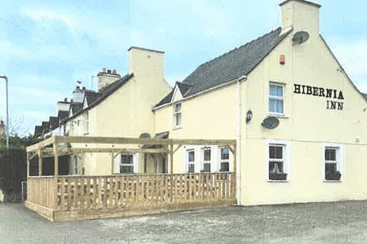 Decking at the Hibernia Inn, Angle. Picture: Pembrokeshire Coast National Park report.