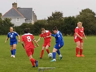 Kilgetty AFC Women embrace the storm at Milford United